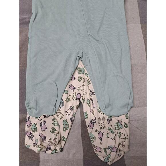 Amazon Aware Unisex Babies' Cotton Footed Sleeper Pajamas Pack Of 2 (3 Months) - Picture 11 of 12